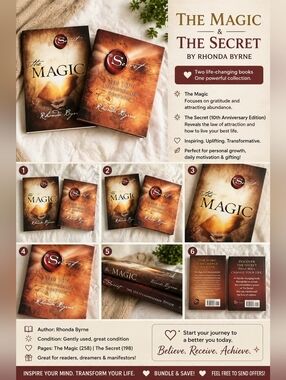 The  Magic & The Secret by Rhonda Byrne